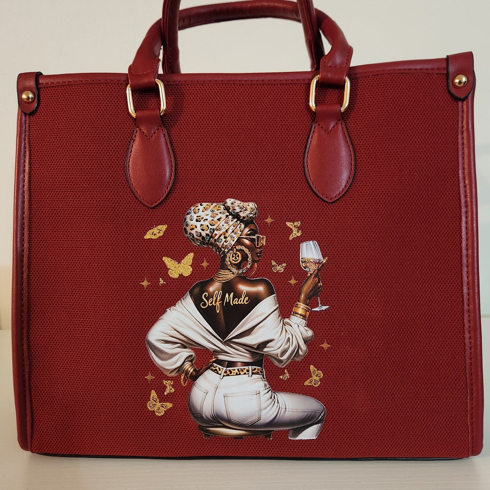 Red Tote Bag